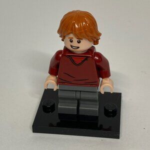 LEGO Harry Potter Ron Weasley Minifigure Dark Red Sweater HP180 75947 76407